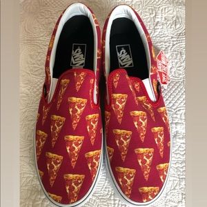 Vans Slip ons Men’s 12 Pizza